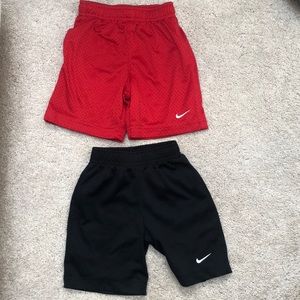 2 pair Nike boy shorts